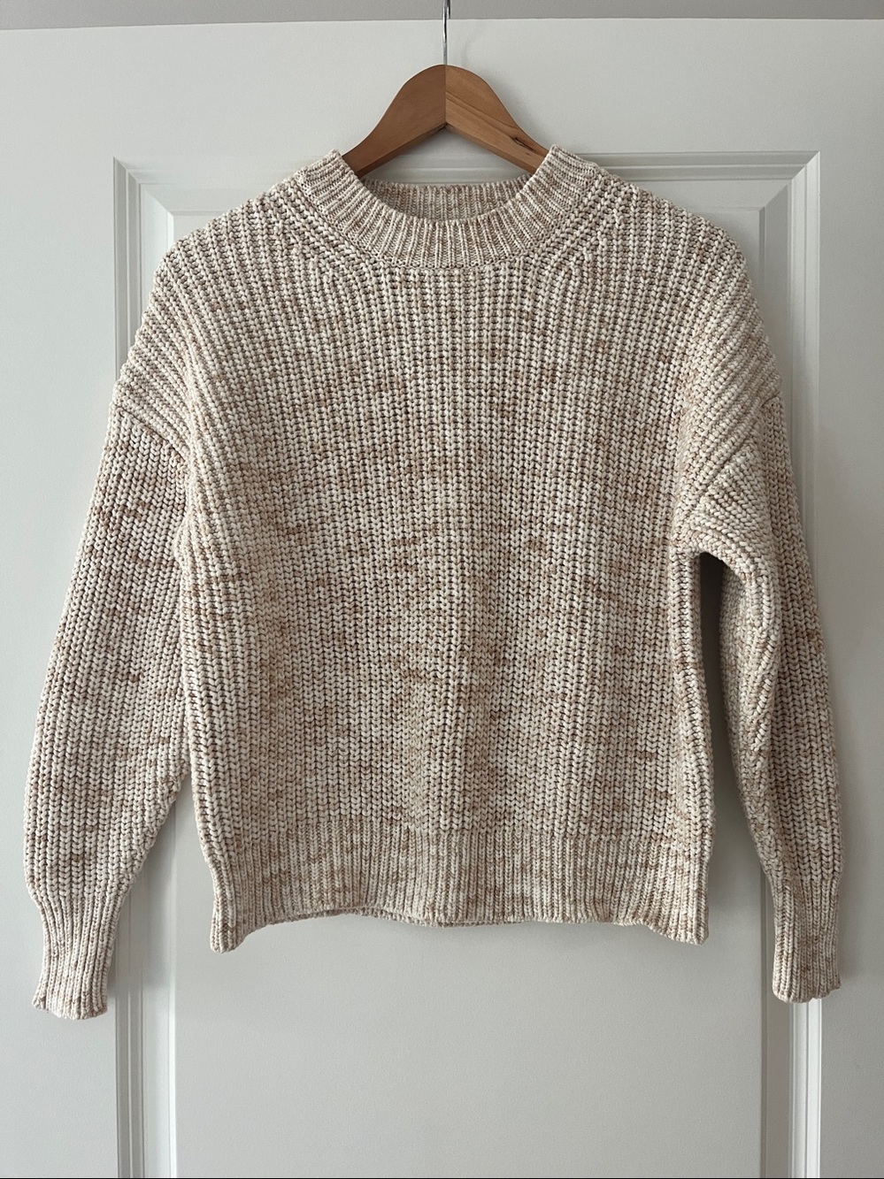 J. Crew Chunky Knit Crewneck Sweater